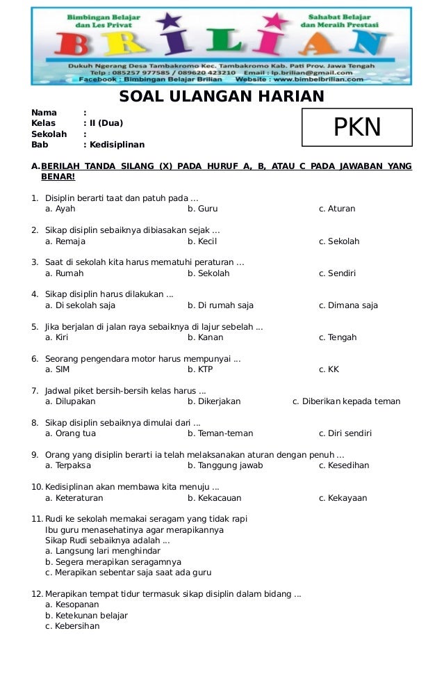 5 Rahasia Menguasai Contoh Soal HOTS Uraian PKN SD Kelas 3 Agar Nilai Ujian Melonjak Naik