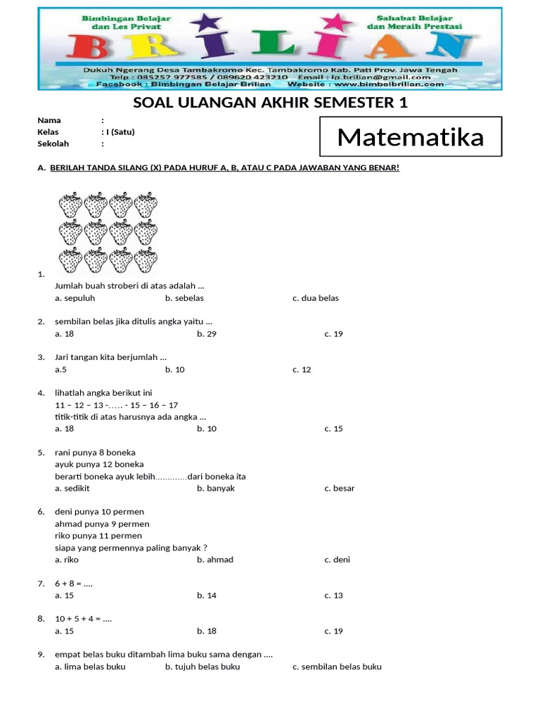 Bocoran Soal PAT Kelas 3 SD Semester 2 dan Kunci Jawaban Terbaru 2026 yang Wajib Dipelajari