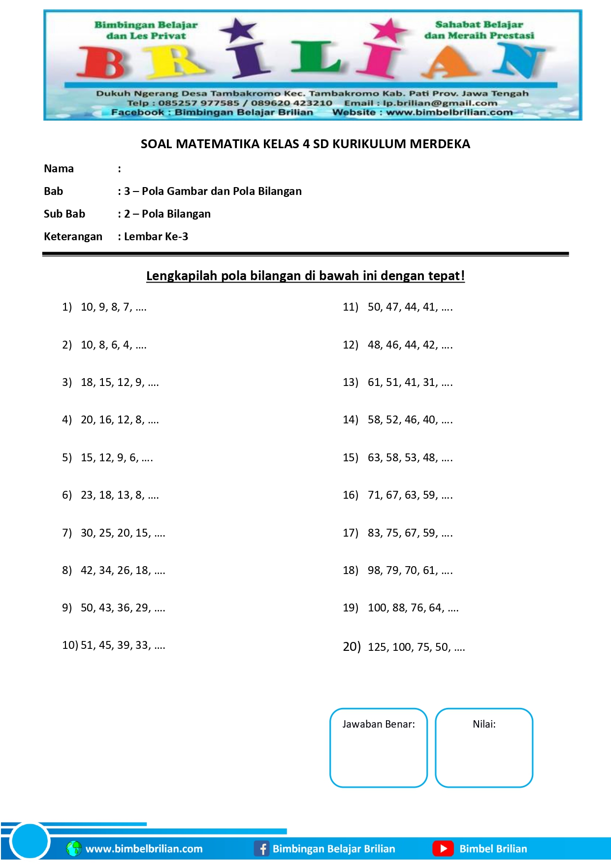Rahasia Hanapi Bani: Soal Ulangan Semester 1 Kelas 4 Tema 2 yang Wajib Kamu Tahu