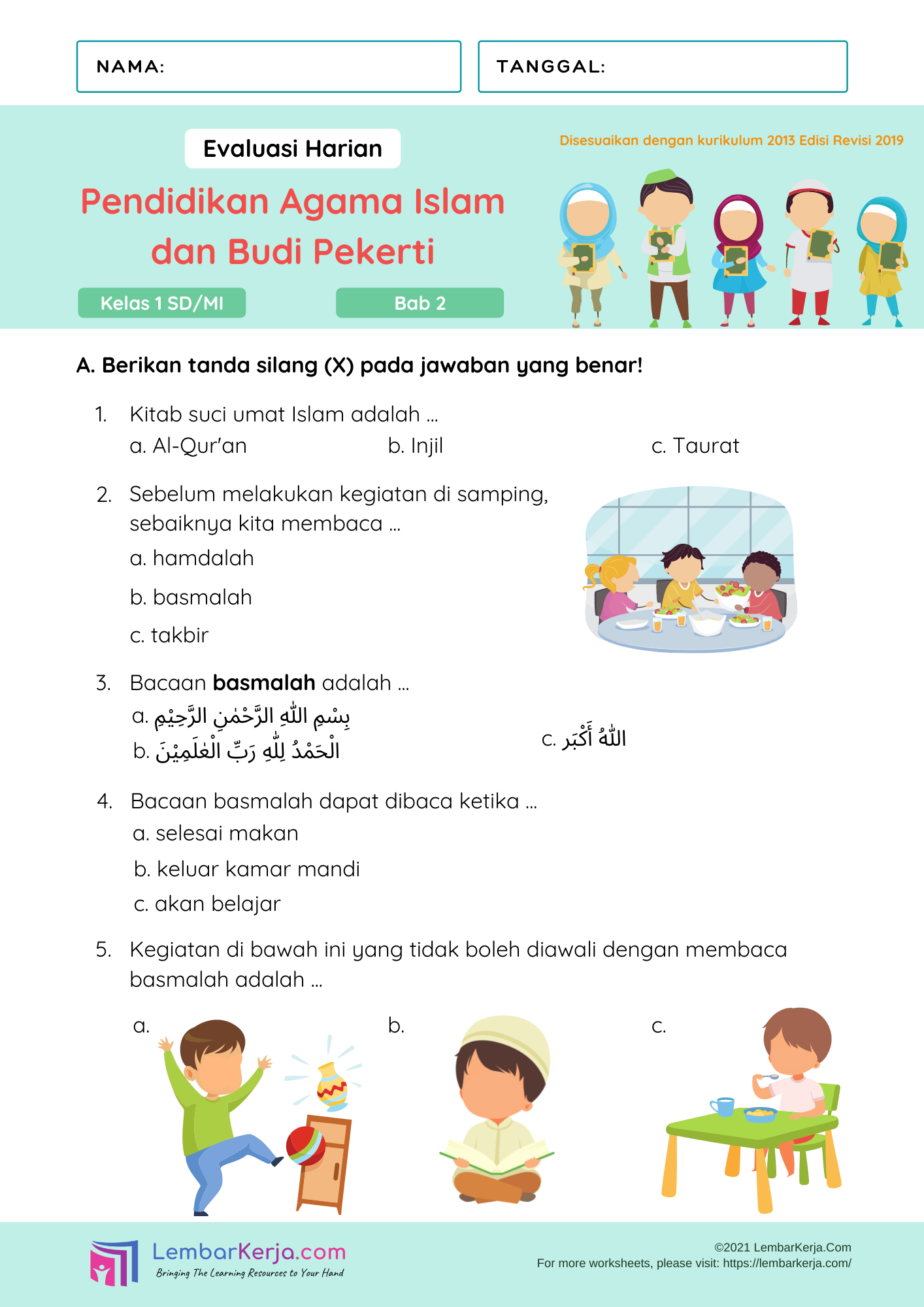 5 Contoh Soal Anak SD Kelas 1 Agama yang Ternyata Sering Salah Diartikan Orang Tua 5 Contoh Soal Anak SD Kelas 1 Agama yang Ternyata Sering Salah Diartikan Orang Tua