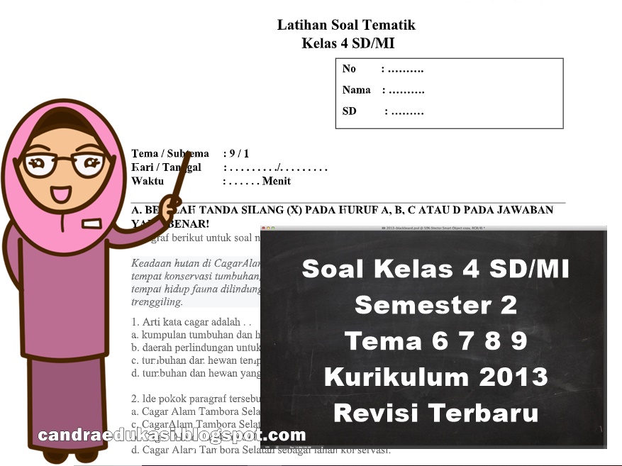 Akhirnya Tersedia! Bank Soal Tematik Kelas 4 Semester 2 PDF Siap Cetak, 3 Cara Akses Gratis
