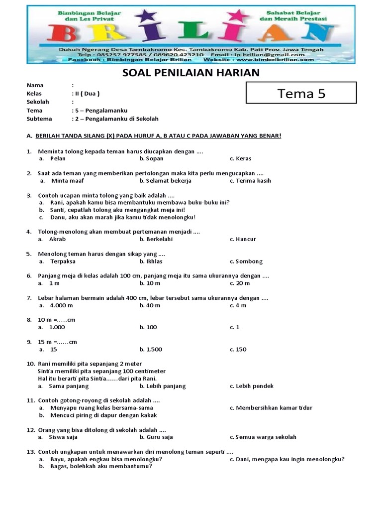 7 Rahasia Contoh Soal Tematik Kelas 2 SD Tema 5 yang Bantu Kuasai Segitiga PQR