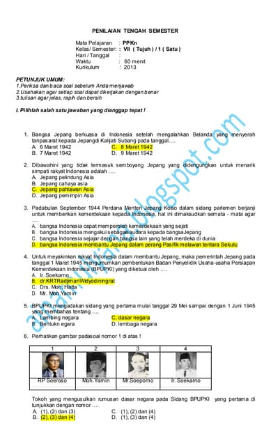 Soal PKN SEMESTER 2 KELAS 8 SMP K13 HK TIGA JUHAR docx Soal PKN SEMESTER 2 KELAS 8 SMP K13 HK TIGA JUHAR docx
