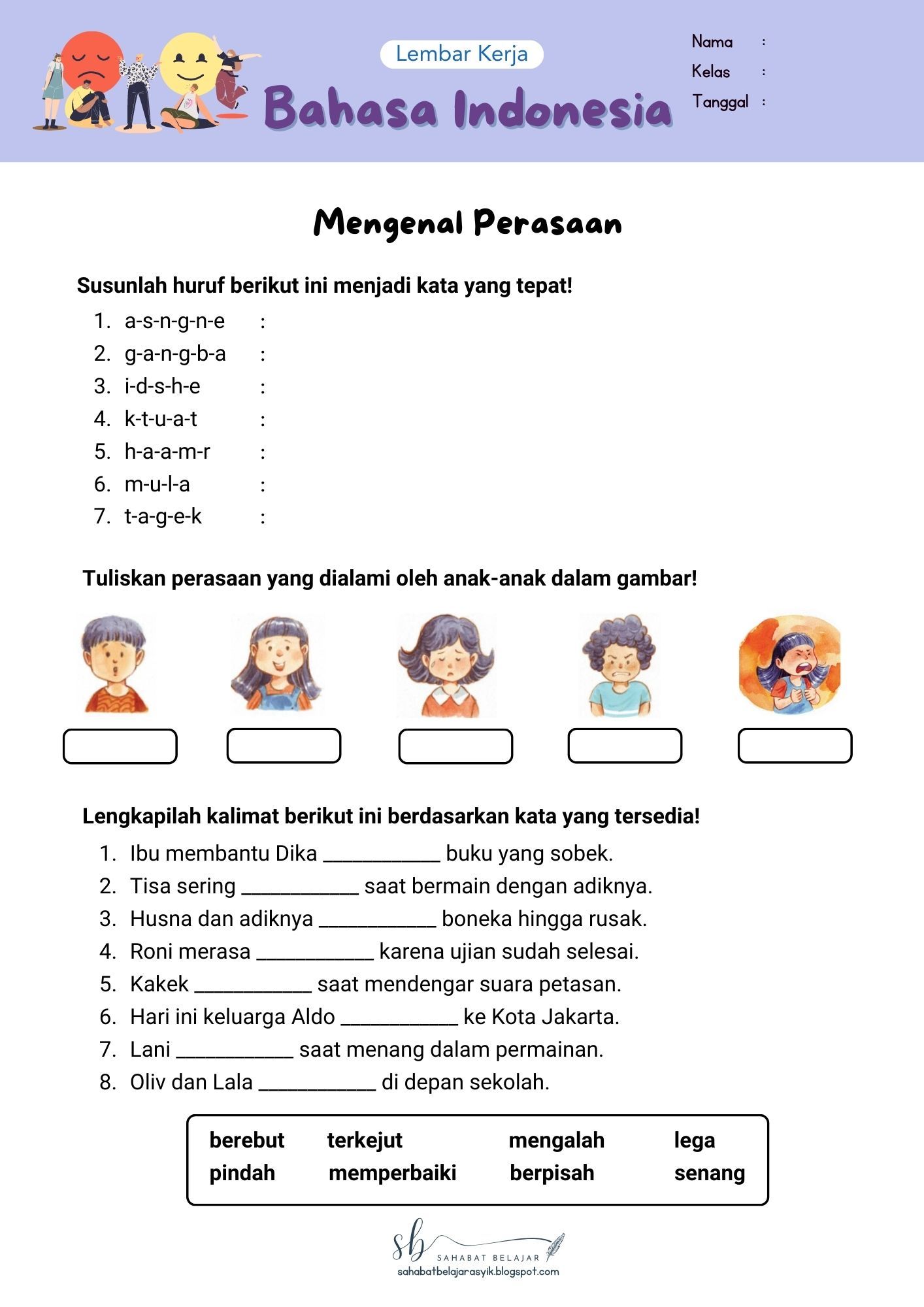 Wajib Tahu Rahasia Menjawab Soal Bahasa Indonesia Kelas 2 SD Semester 1 Bab 1